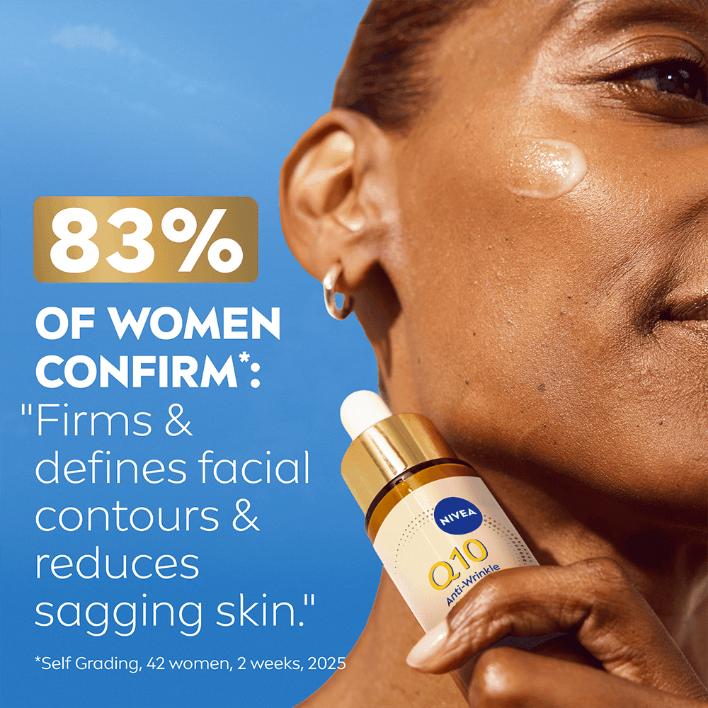 NIVEA Serum Q10 Anti-Wrinkle Collagen Expert 3in1 Repairing Serum 30 ml - produktbild 3