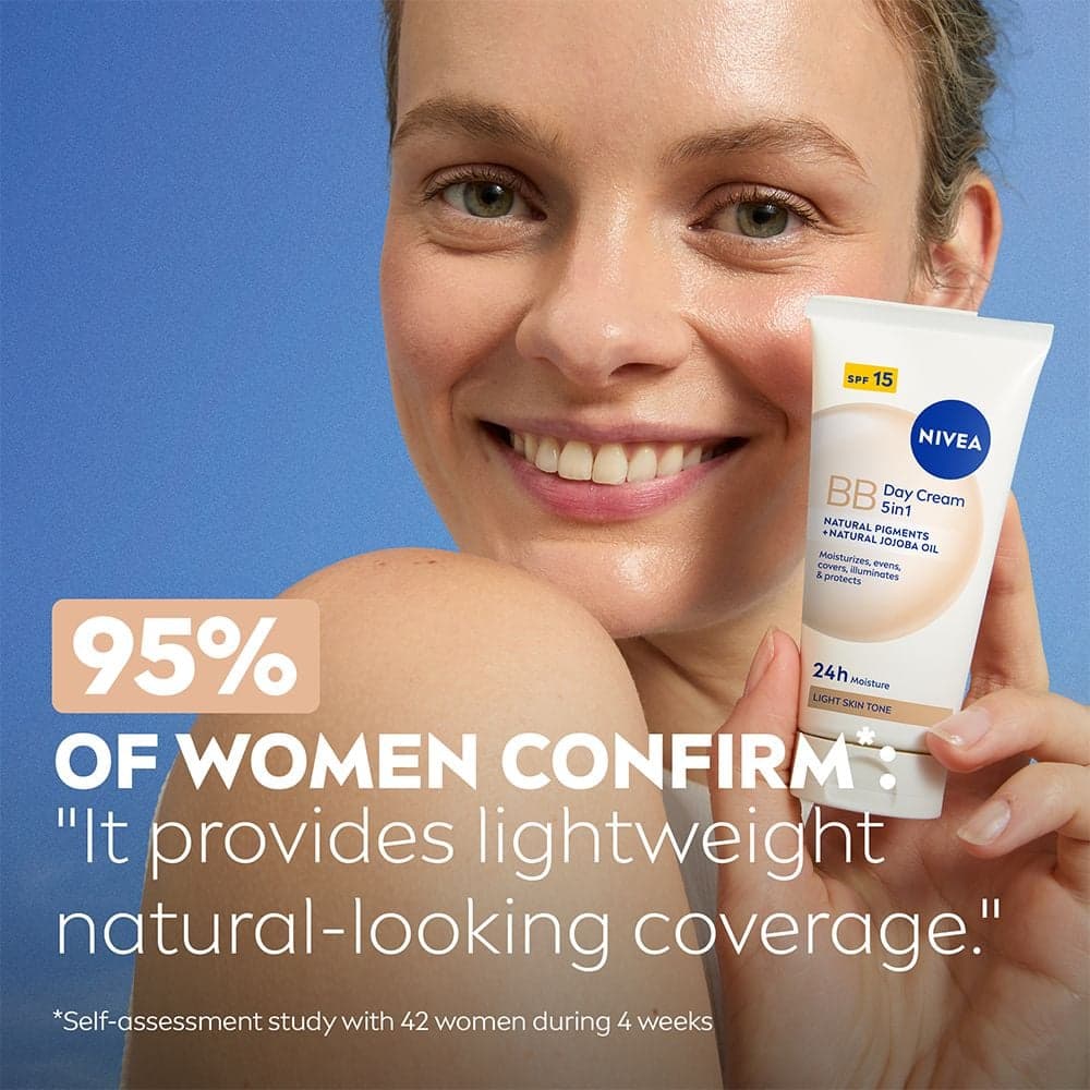 NIVEA Tinted Day Cream Light 50 ml - produktbild 5