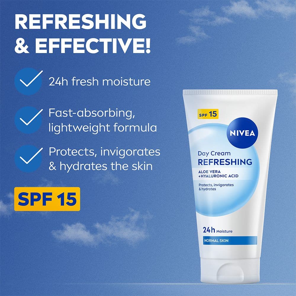 NIVEA Moisture Day Care SPF15 50 ml - produktbild 2