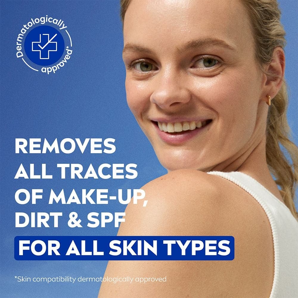 NIVEA Ansiktsservetter Refreshing Cleansing Wipes 25 st - produktbild 3