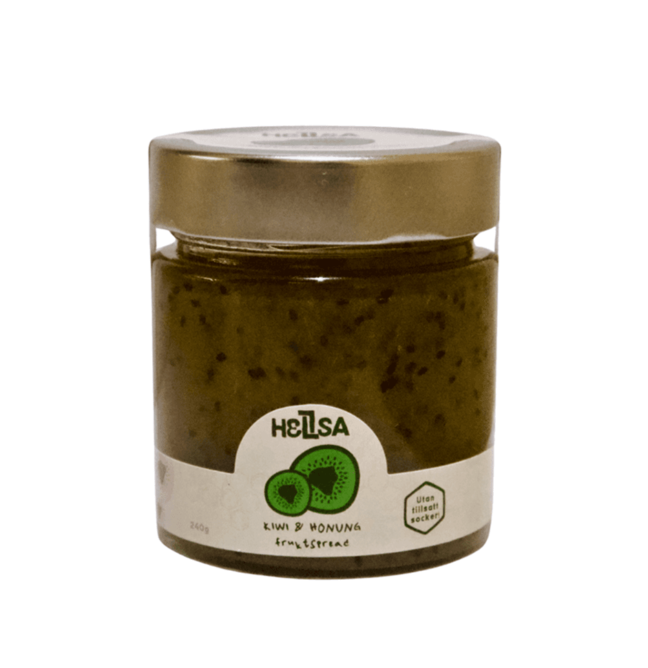 HELLSA Kiwi & Honung Fruktspread 240 g