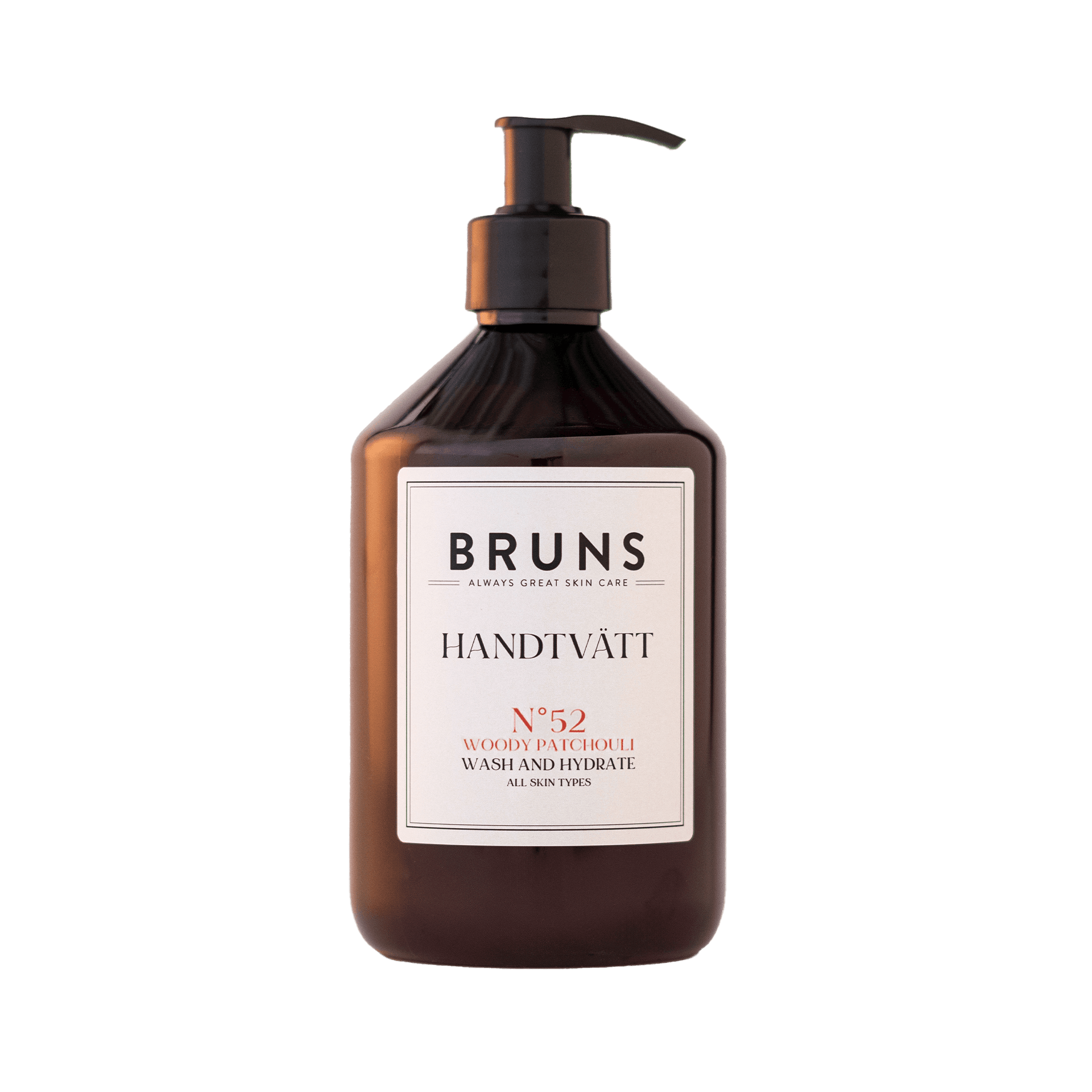 BRUNS Handtvätt Nº52 Woody Patchouli 500 ml