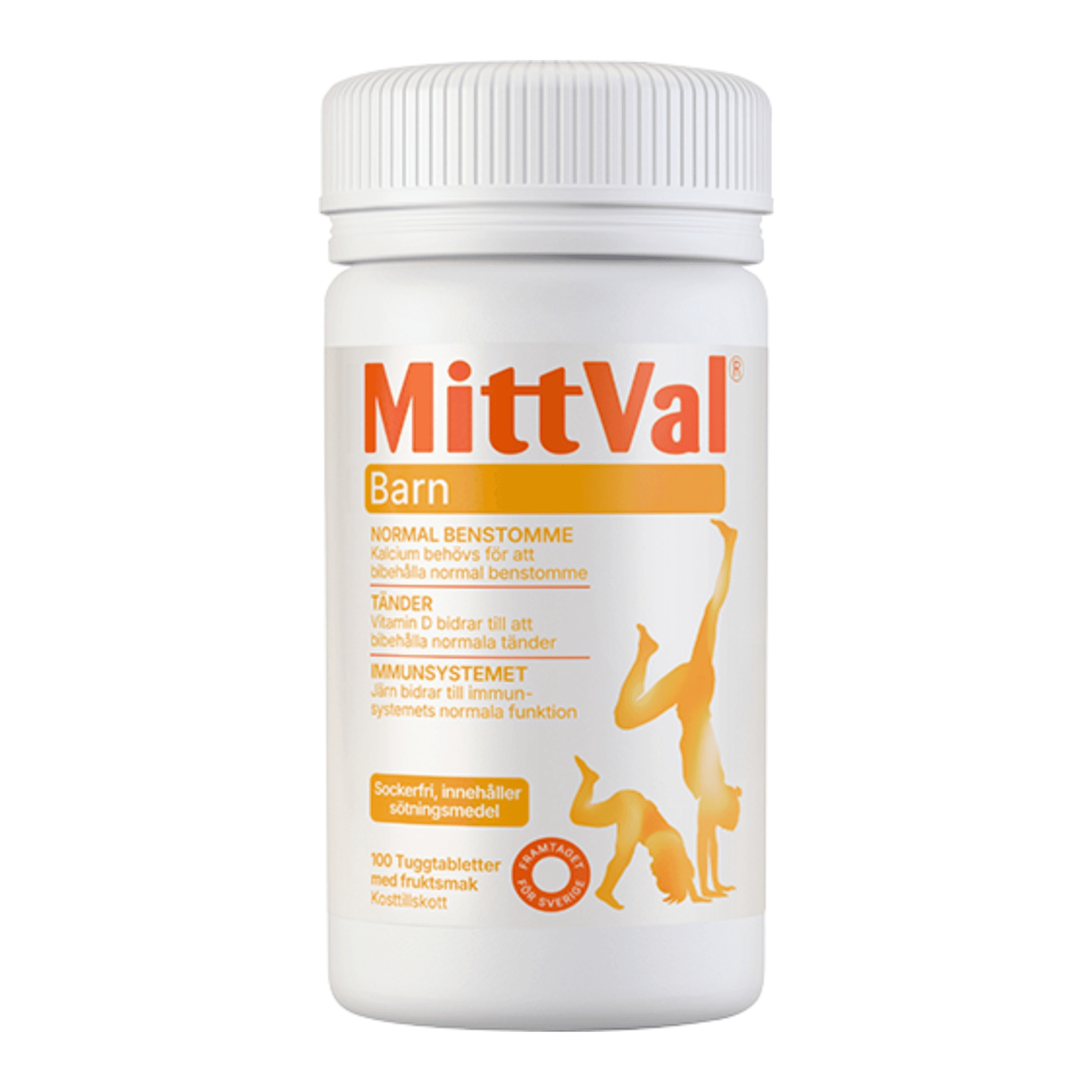 MittVal Barn 100 tuggtabletter