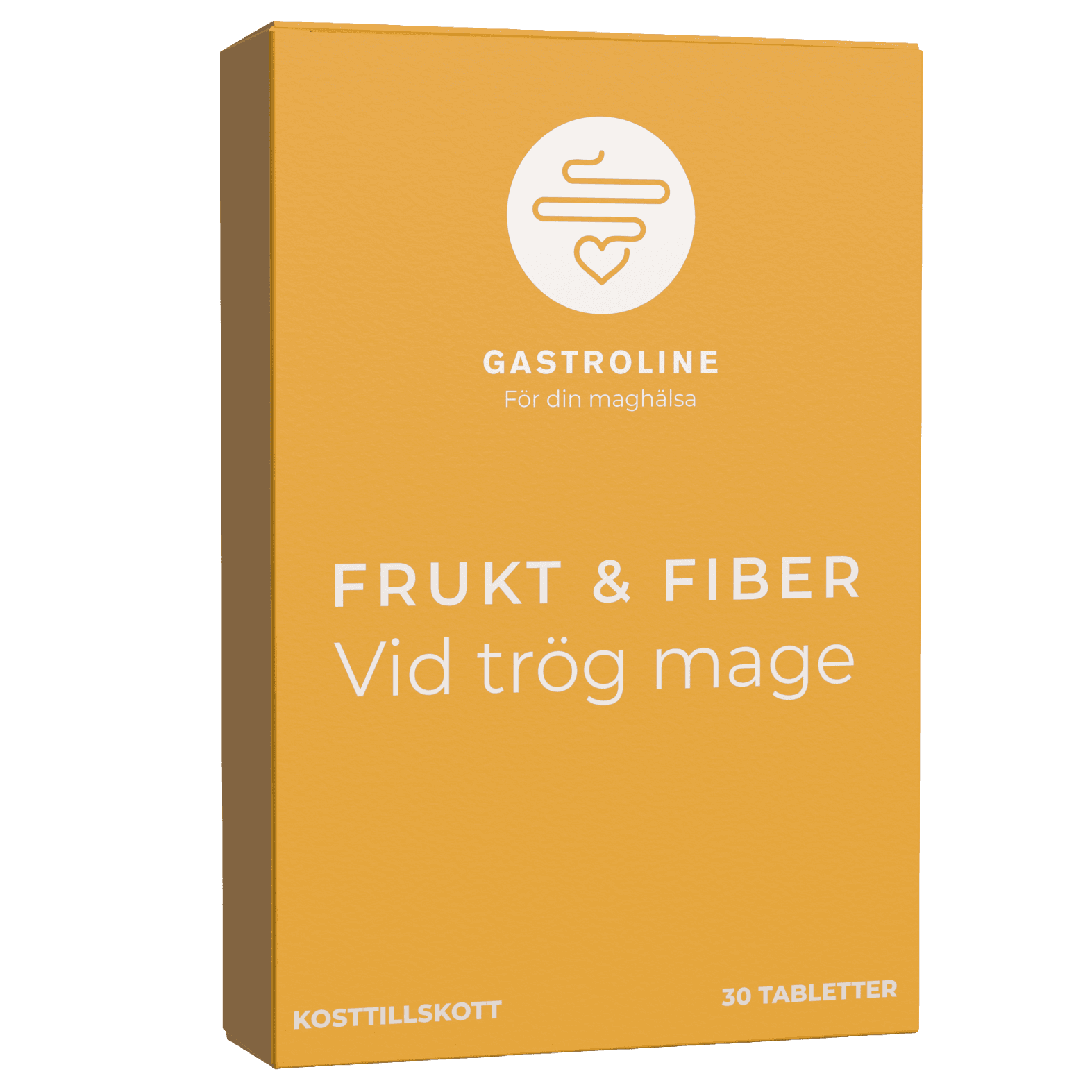 Gastroline Frukt & Fiber 30 tabletter