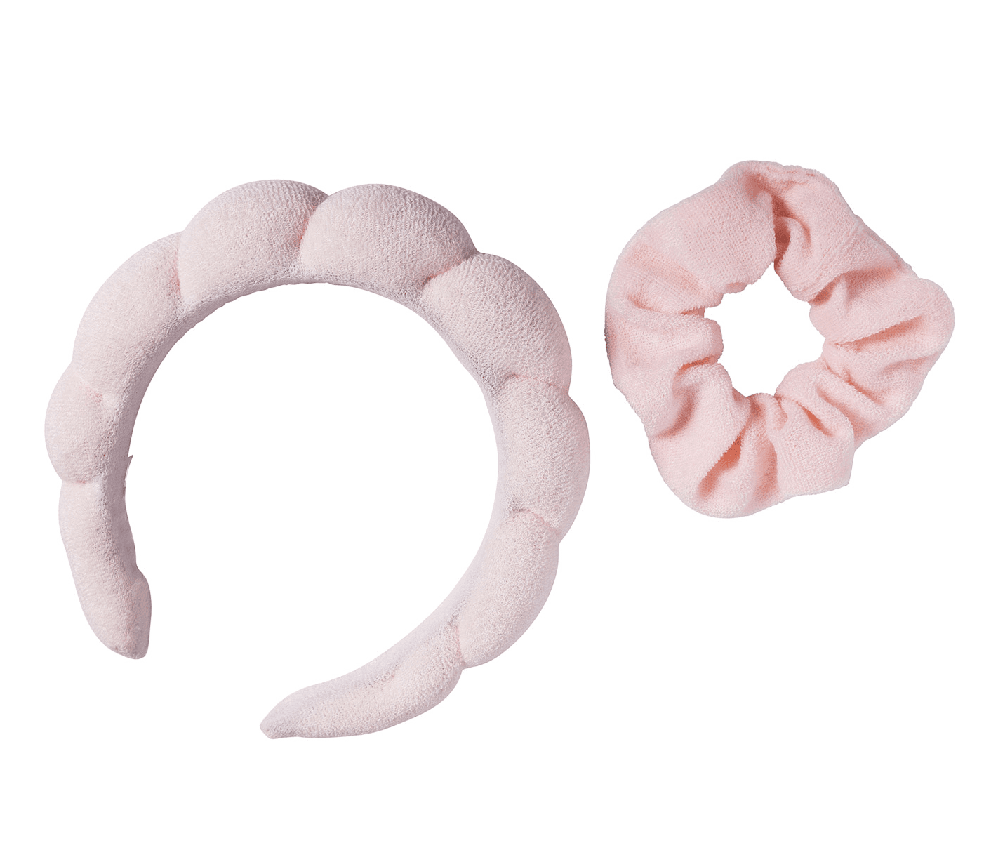 Cailap Set Diadem och Scrunchie Rosa 2