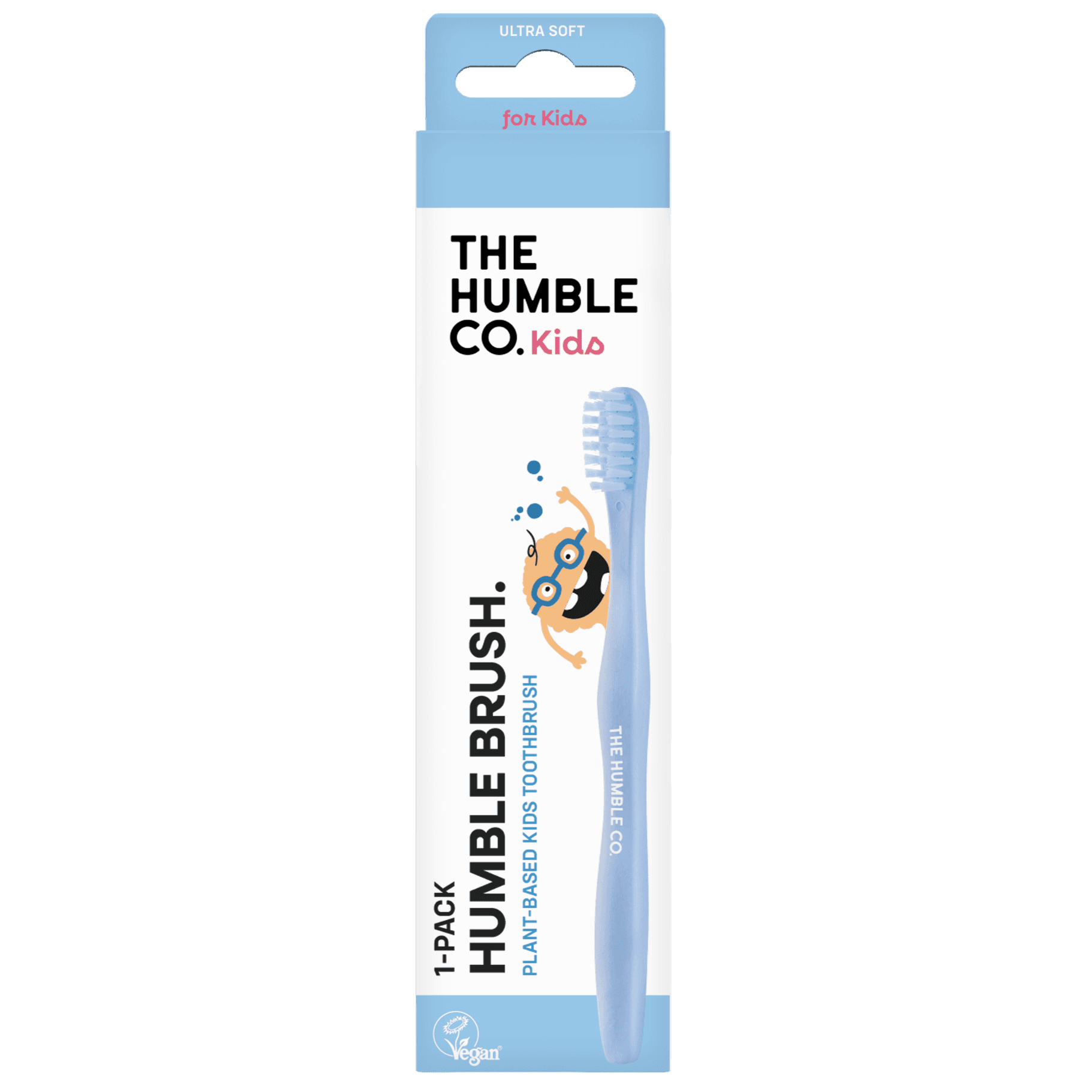 Humble Kids Plant-based Toothbrush Extra Soft Blå