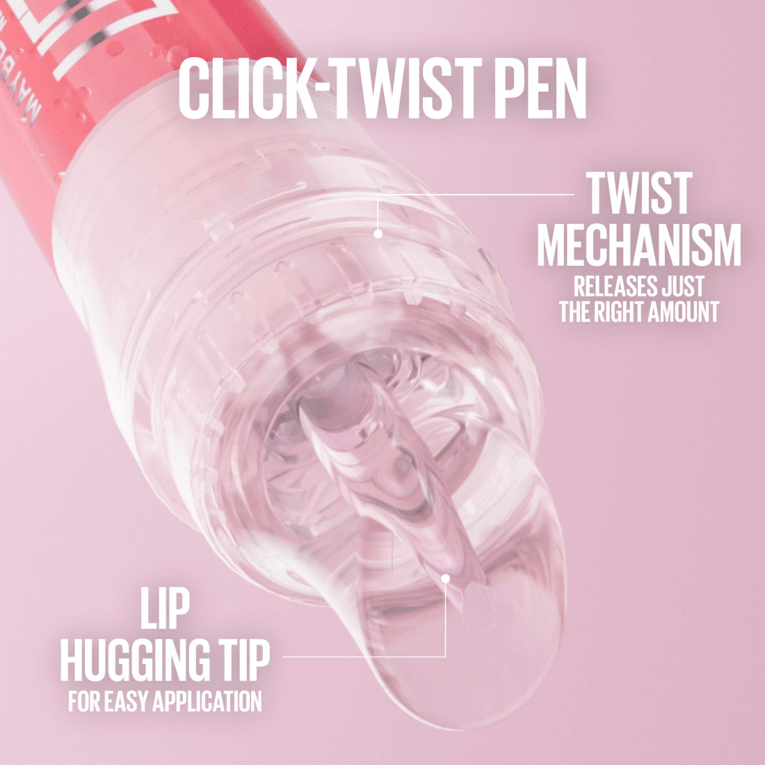Maybelline New York Lifter Gel Oil-In-Gel Twist Penna 08 Berry Twist 6,6 ml - produktbild 5