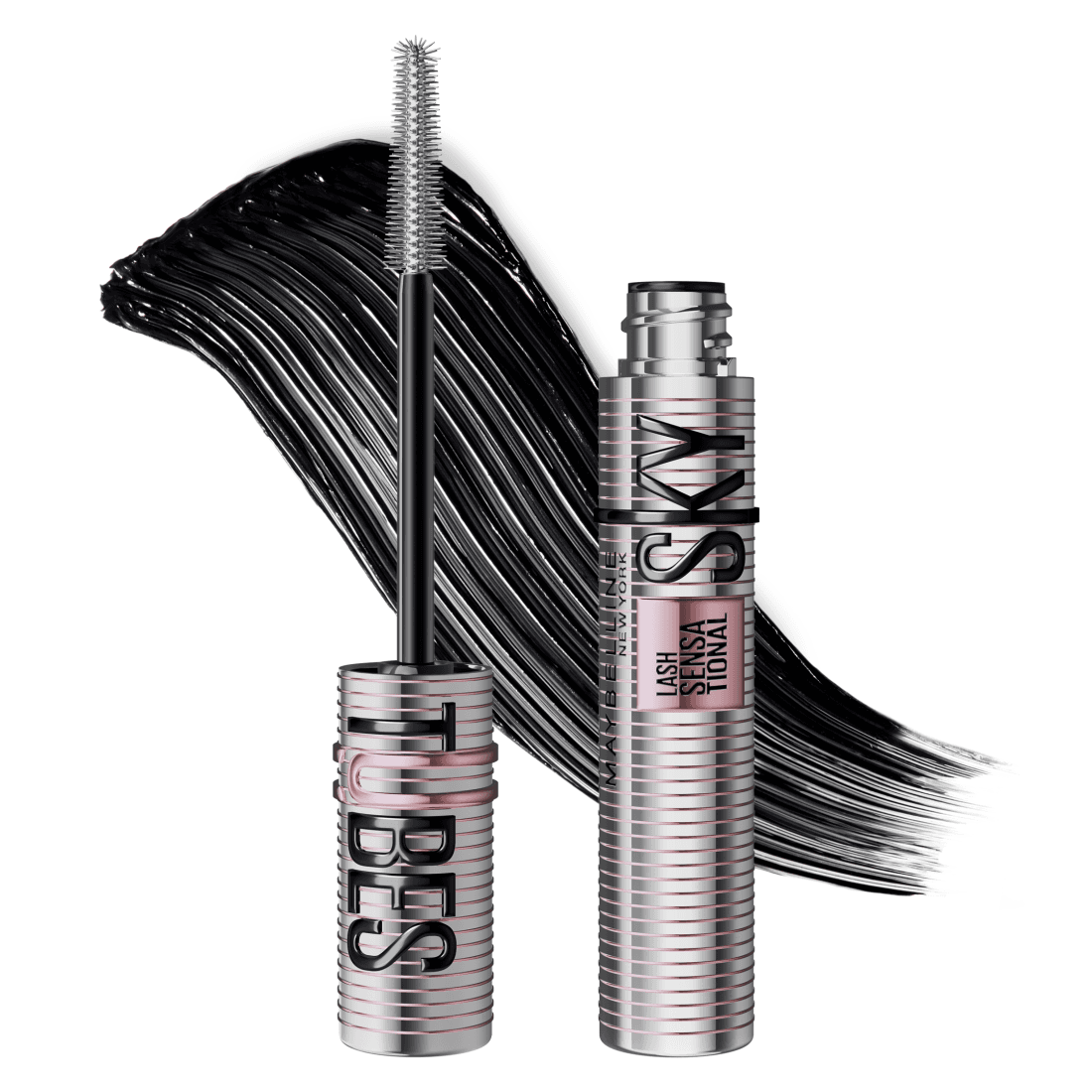 Maybelline New York Lash Sensational Sky Tubes Mascara Black 7,2 ml - produktbild 2