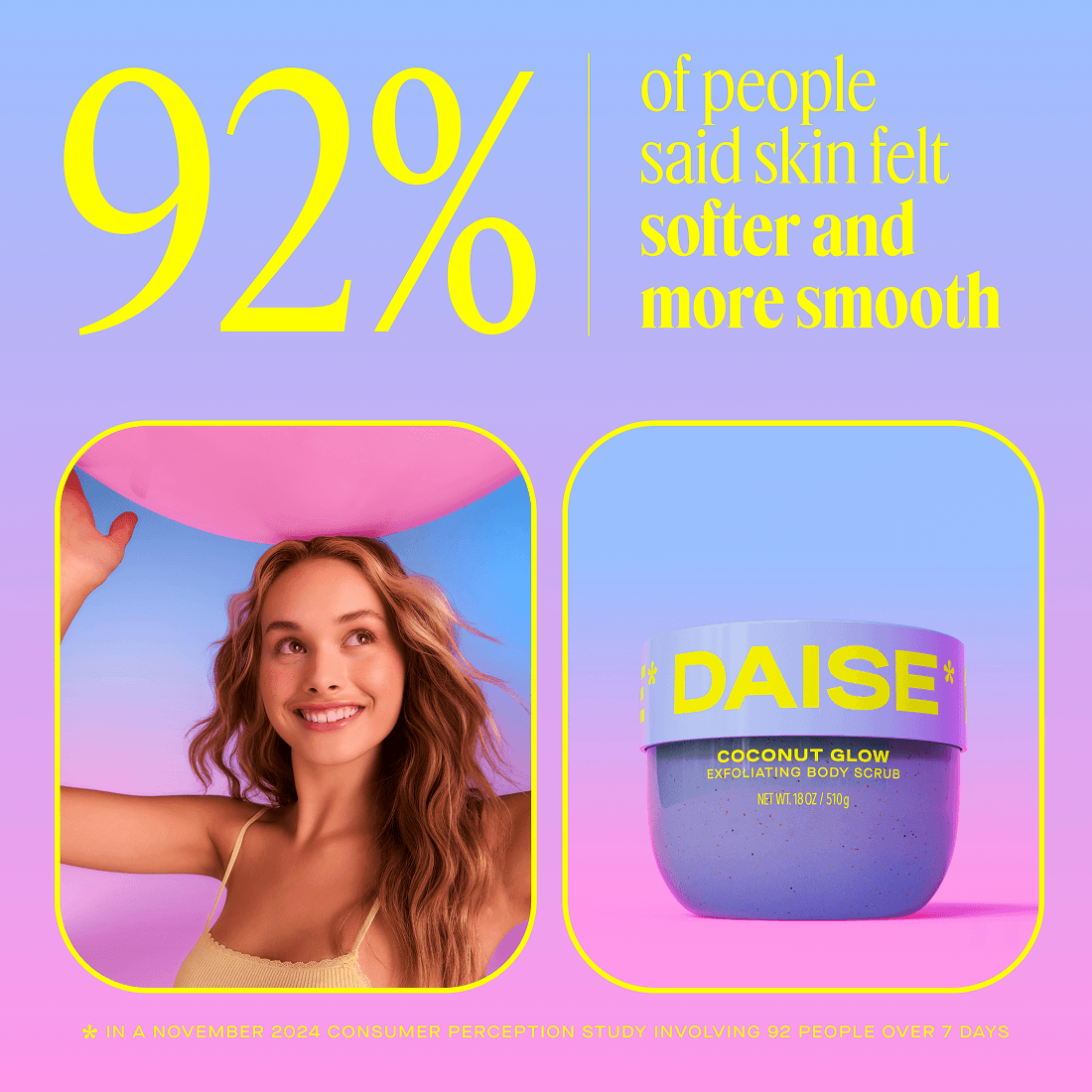Daise Body Scrub Coconut 510 g - produktbild 2