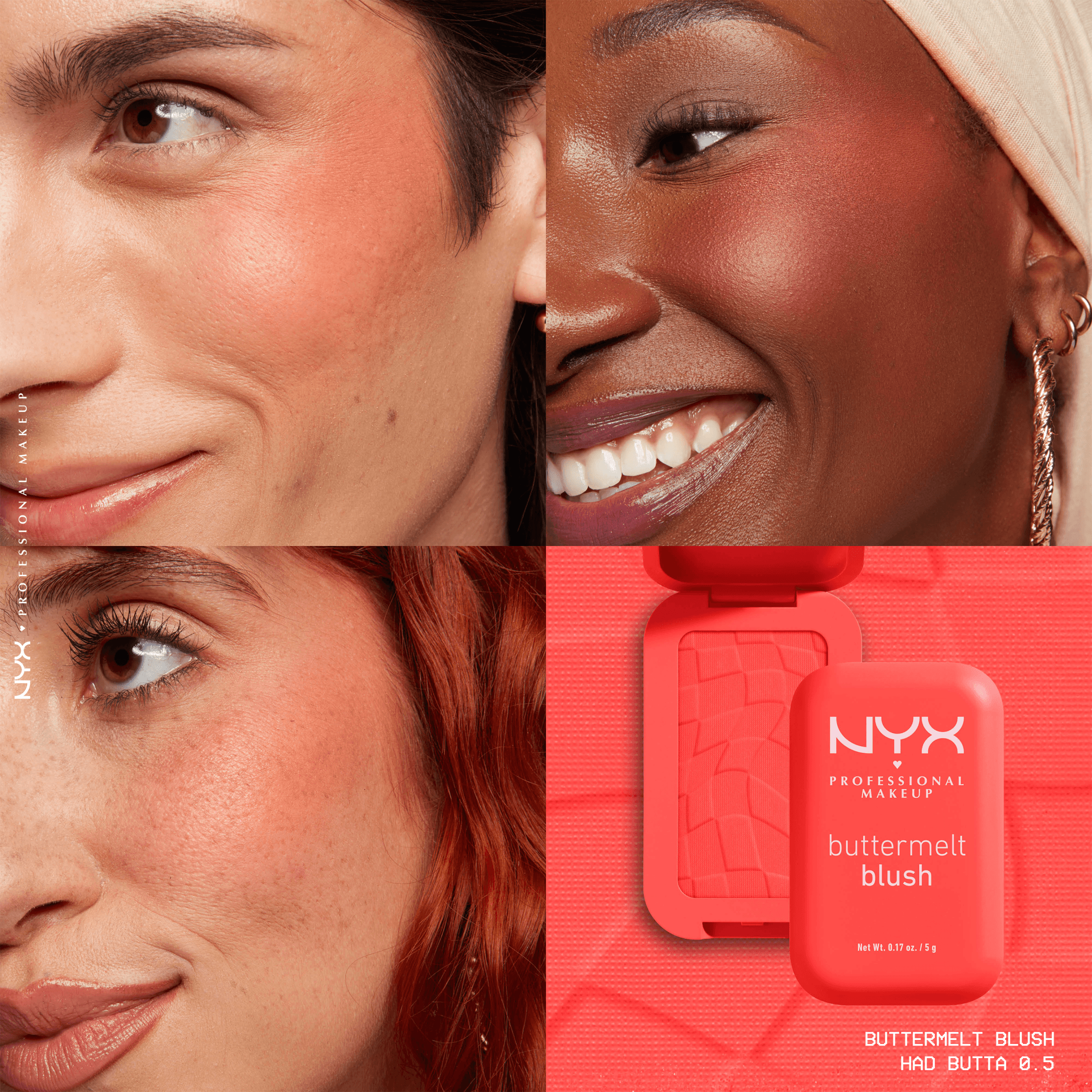 NYX Professional Makeup Buttermelt Blush 05 Had Butta 5 g - produktbild 3