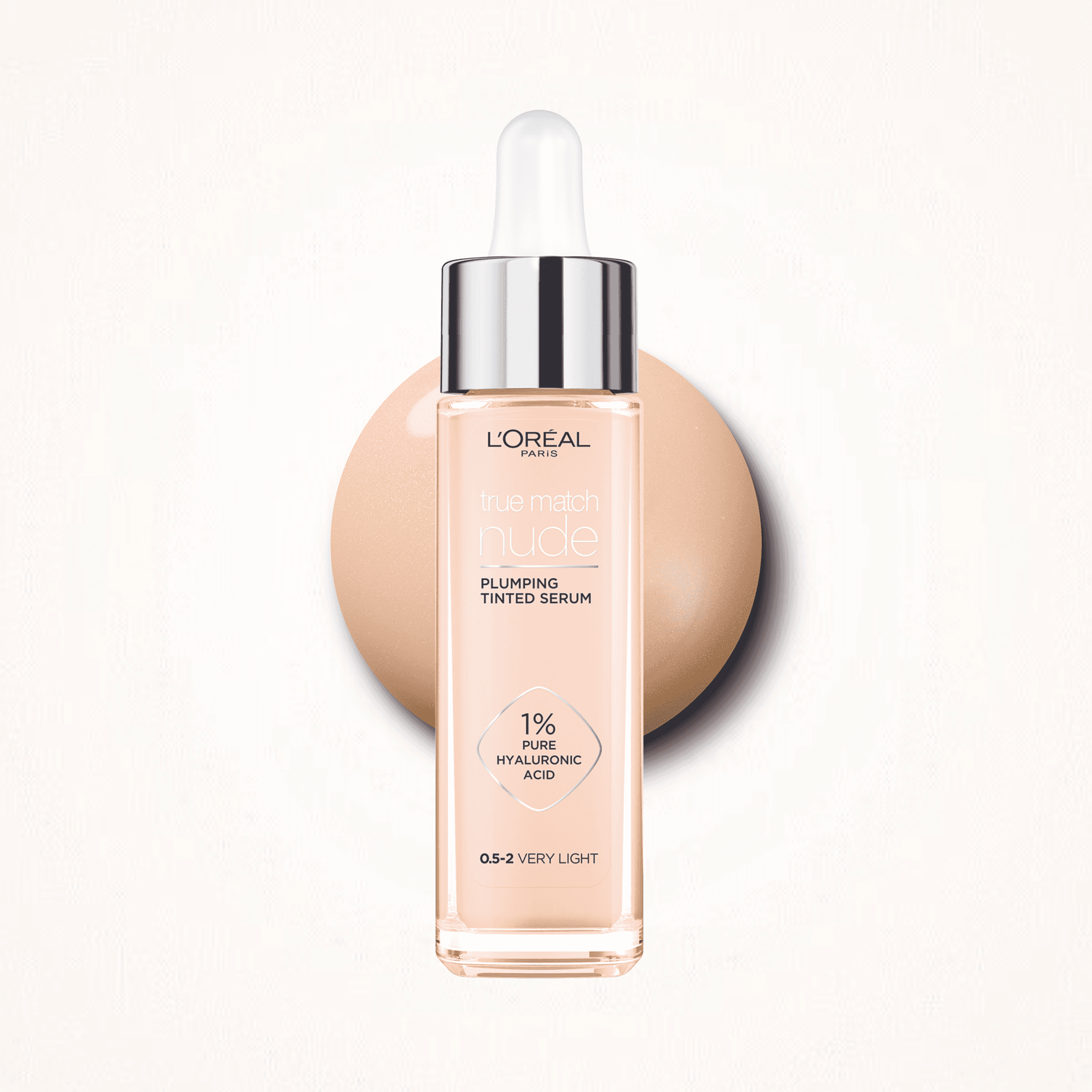 L'Oreal Paris True Match Nude Plumping Tinted Serum 0,5-2 Very Light 30 ml 3