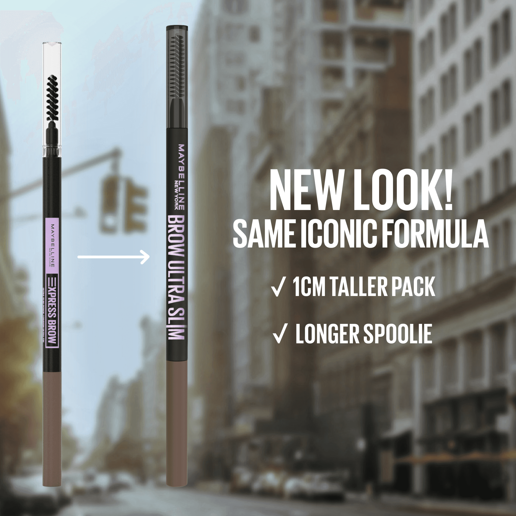 Maybelline New York Brow Ultra Slim Pencil 1,5 Taupe 4,22 g - produktbild 3