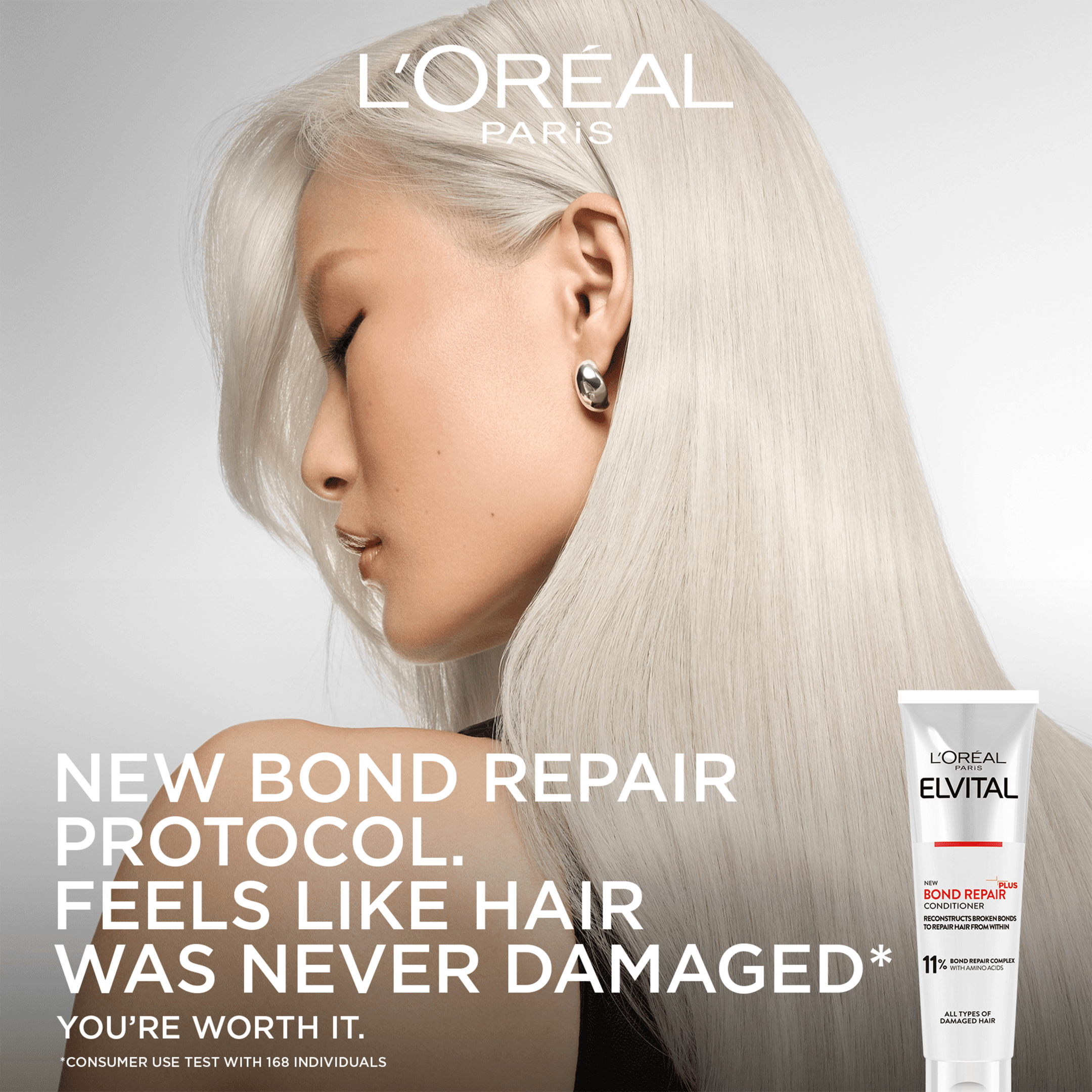 L'Oréal Paris Elvital Bond Repair Conditioner 150 ml - produktbild 5