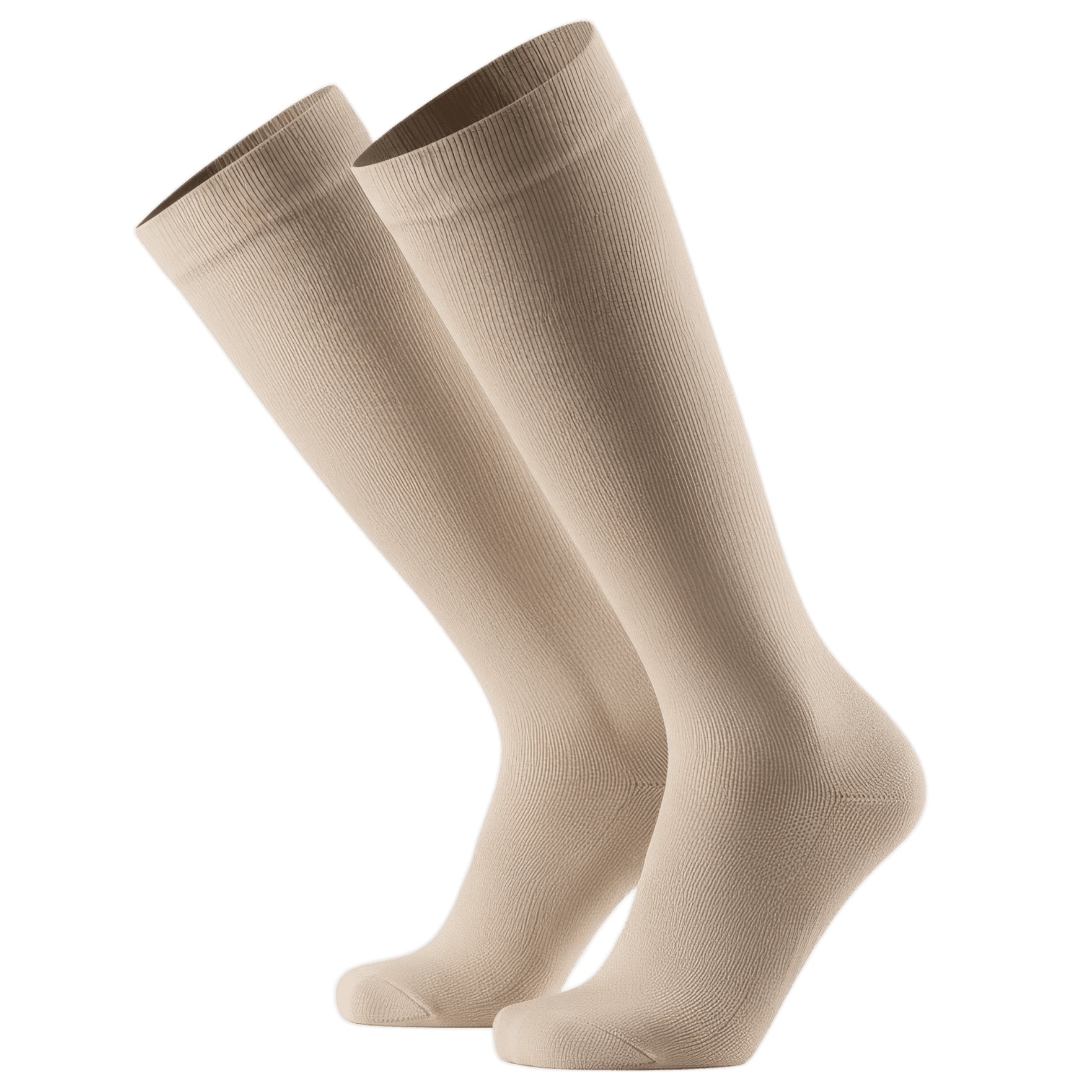 Trust Care Microfiber Compression Socks Beige S