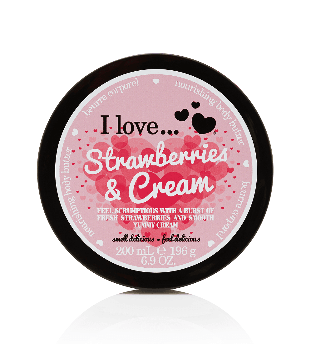 I LOVE Body Butter Strawberries & Cream 200 ml