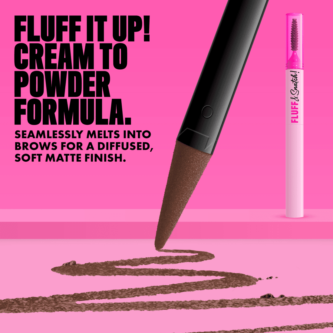 NYX Professional Makeup Fluff & Snatch Brow Powder Pen 05 Cool Ash Brown 1 g 3