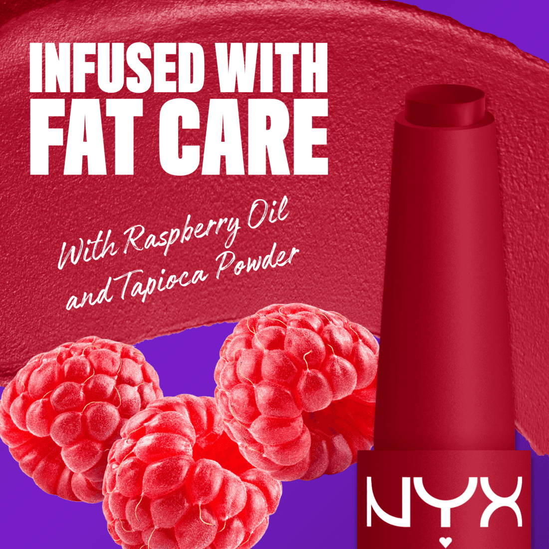 NYX Professional Makeup Fat Matte Slick Click Lip Balm 17 Scarlet Snuggles 8 ml 3