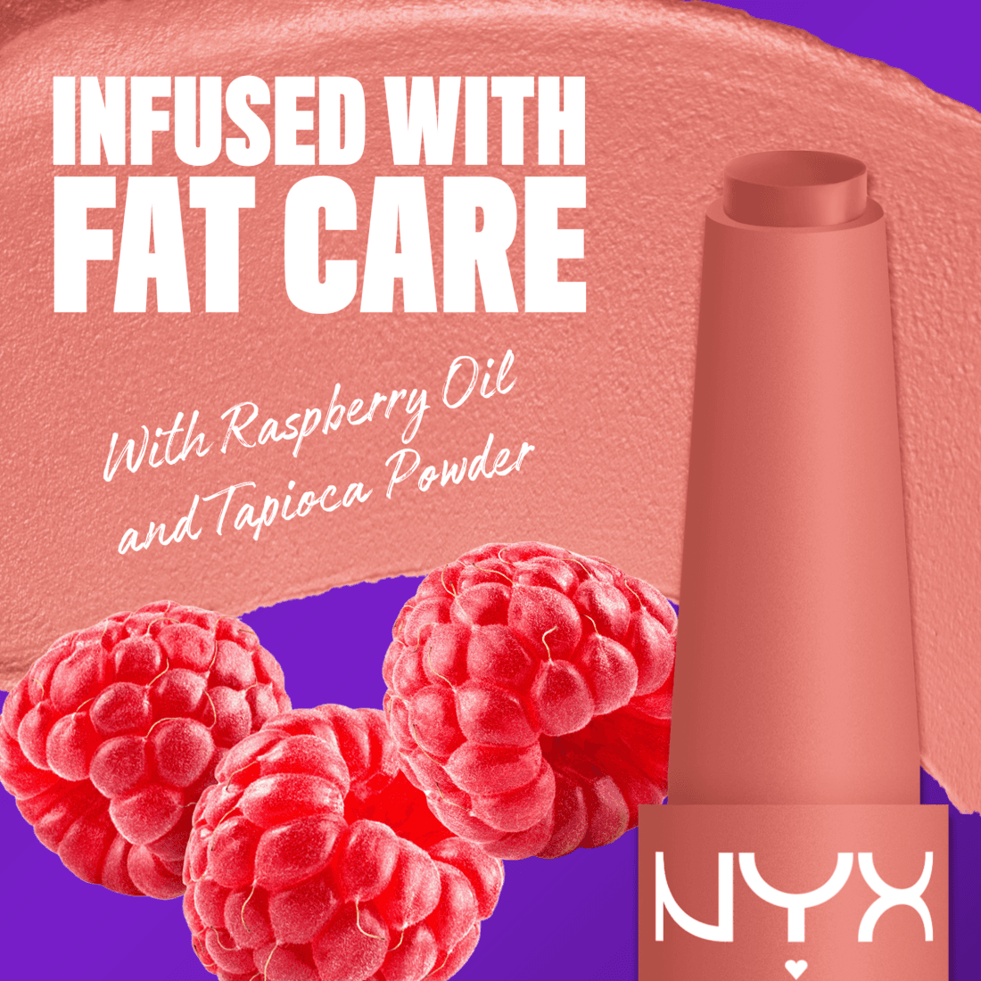 NYX Professional Makeup Fat Matte Slick Click Lip Balm 02 Cashemere Cutie 8 ml 3