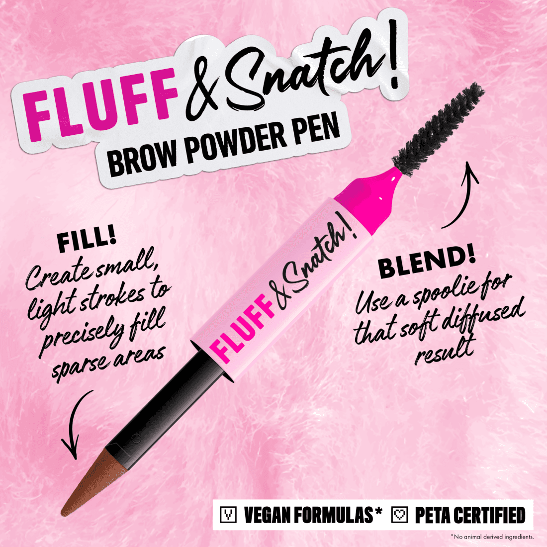 NYX Professional Makeup Fluff & Snatch Brow Powder Pen 03 Auburn 1 g 3