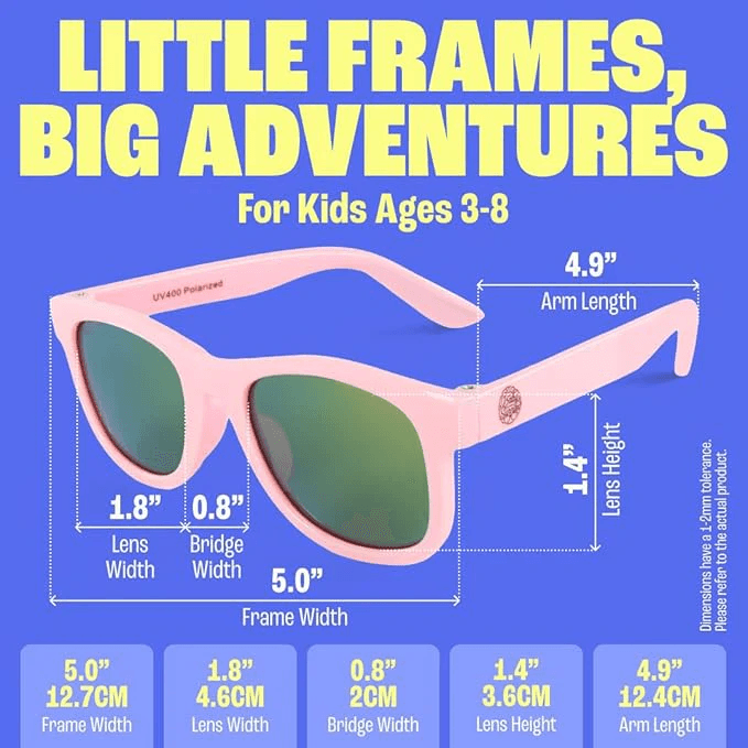 Baby Sunnies Kids Sunglasses Barbie Pink 3-8 år 2
