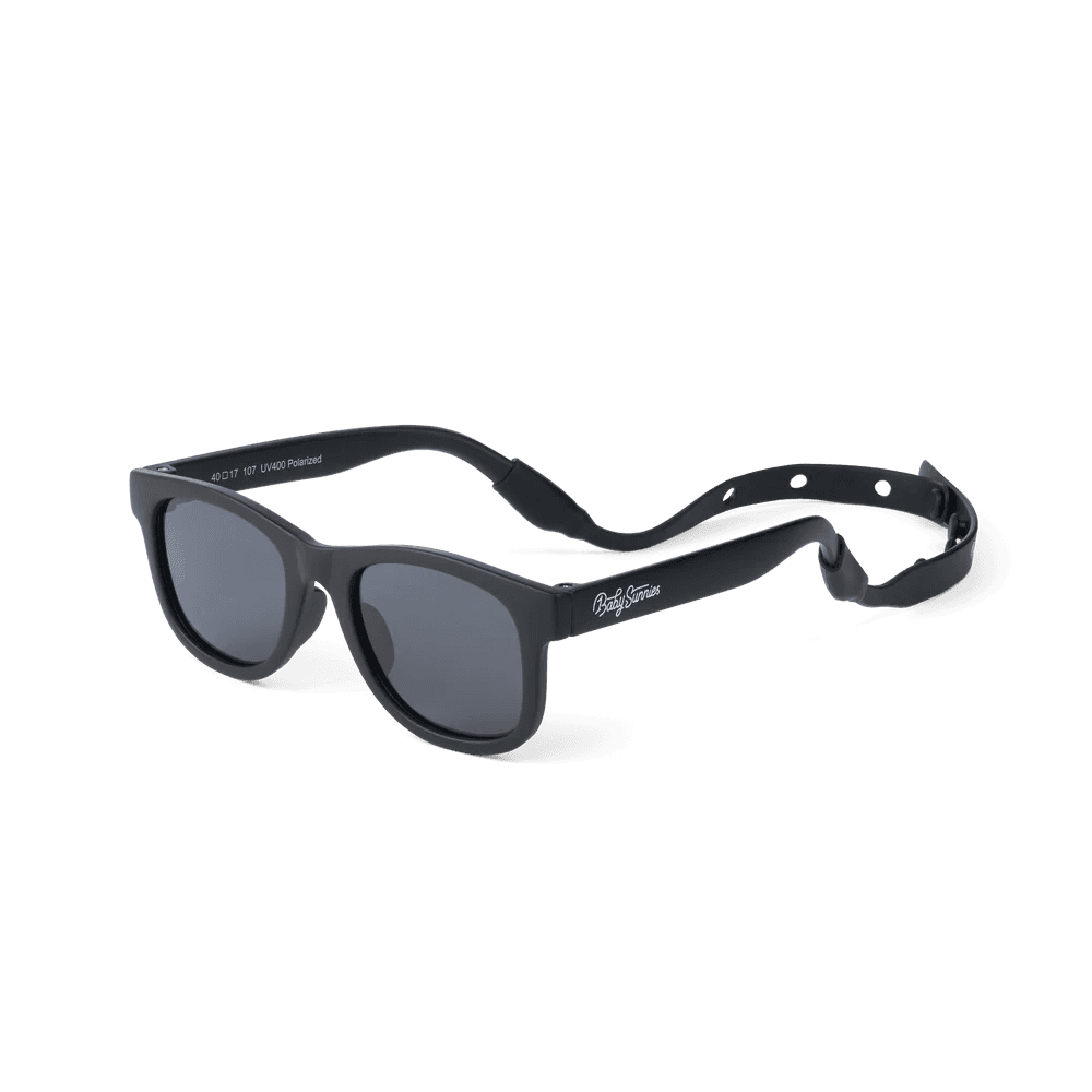 Baby Sunnies Baby Sunglasses Black 0-24 mån