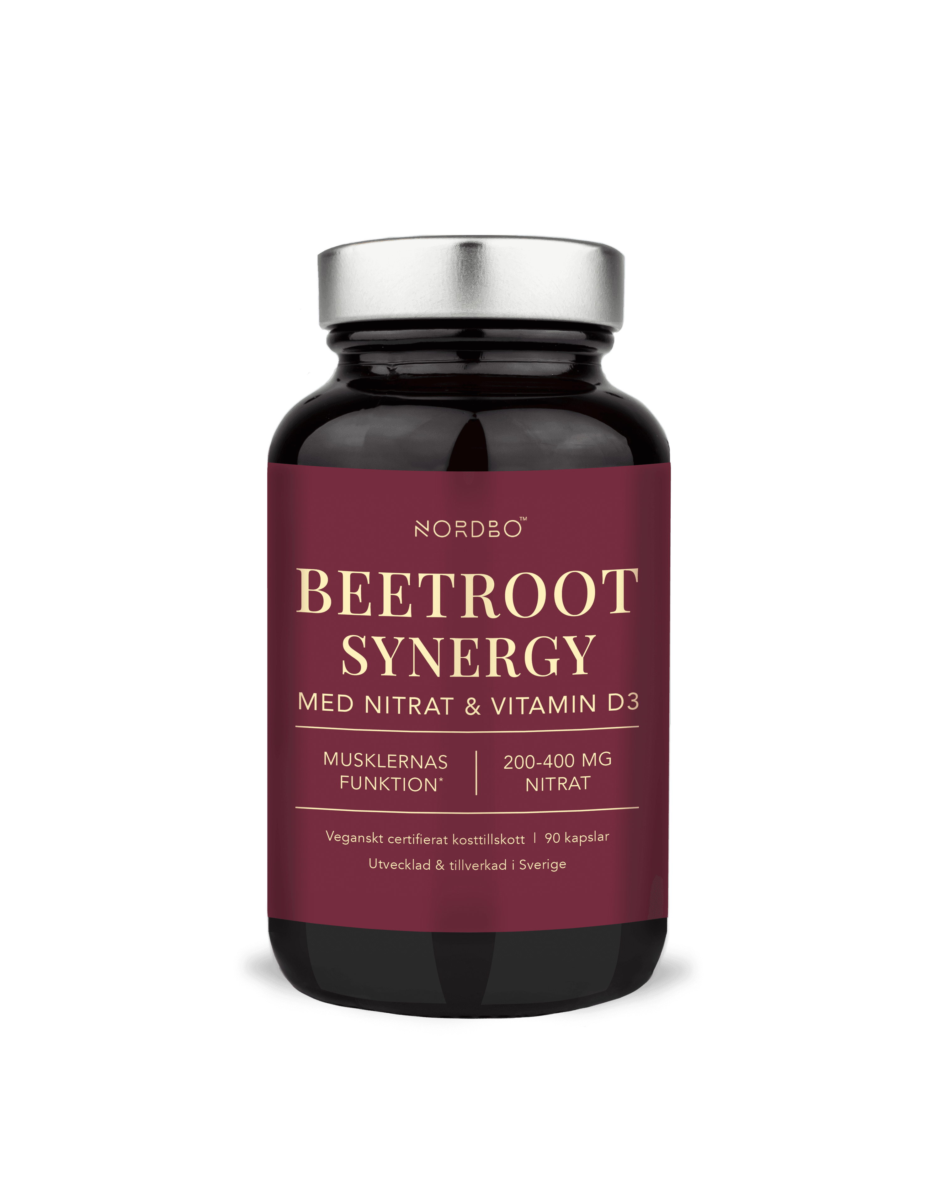 Nordbo Beetroot Synergy 90 kapslar