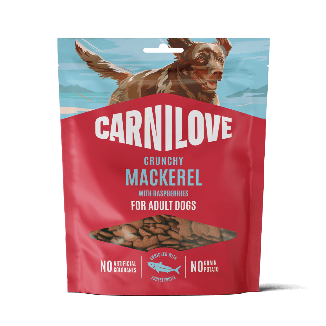 Carnilove Dog Crunchy Snack Mackerel with Raspberries 200 g