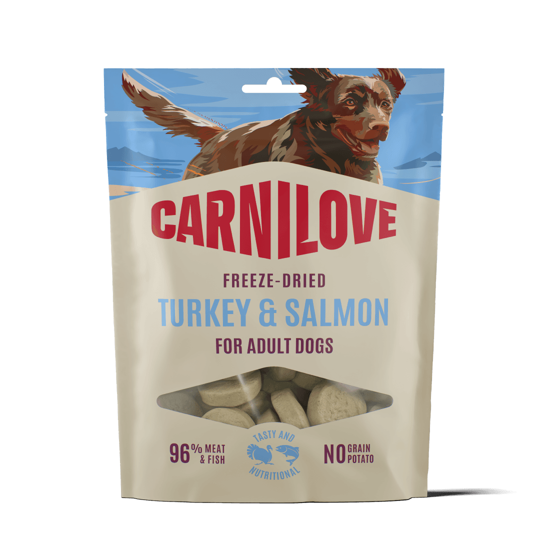 Carnilove Dog Freeze Dried Turkey & Salmon 60 g