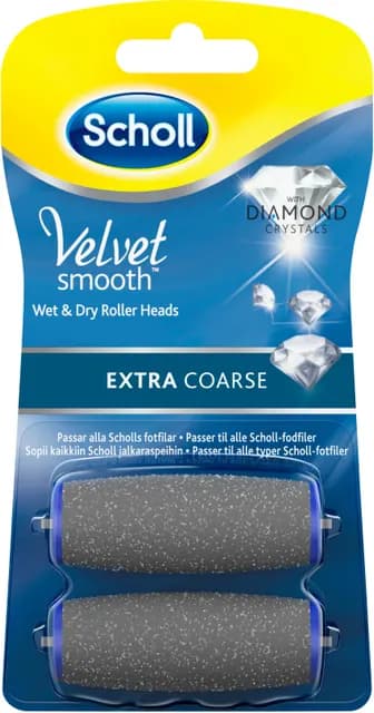 Scholl Refill Velvet Smooth Extra Coarse 1-par