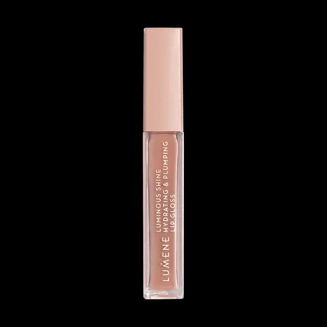 Lumene Luminous Shine Hydrating & Plumping Lip Gloss 1 Pale Honey 5 ml