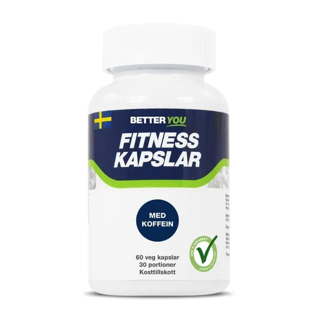 Better You Fitness Kapslar med koffein 60 kaps