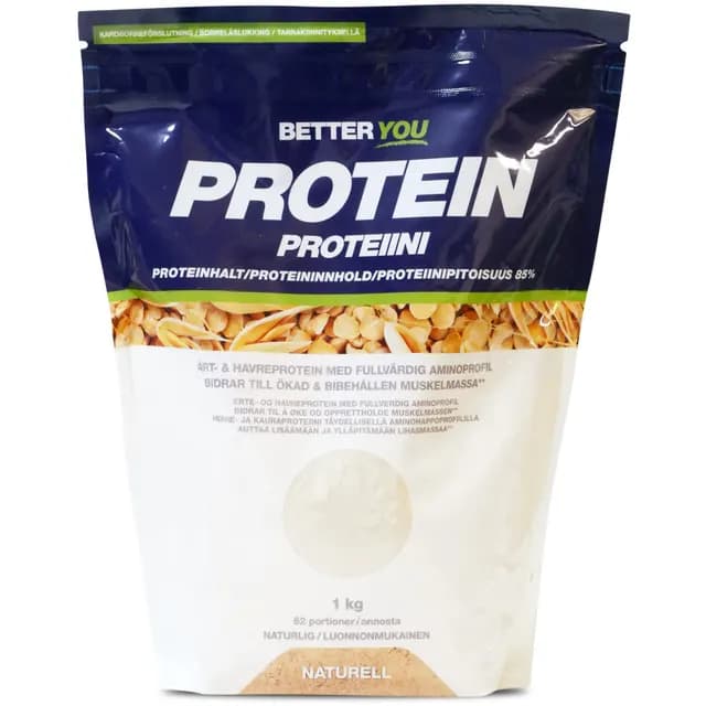 Better You Ärt & Havreprotein Naturell 1 kg
