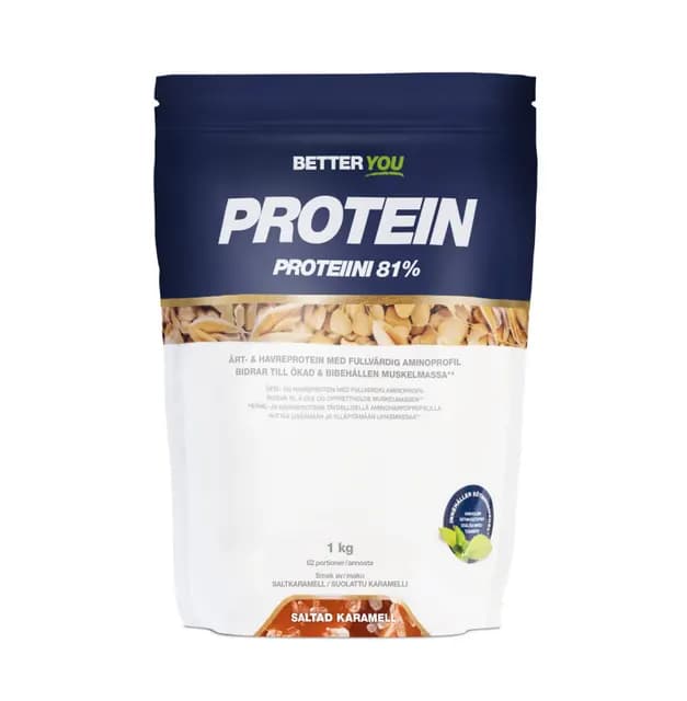 Better You Ärt- och havreprotein Salted Caramel 1 kg