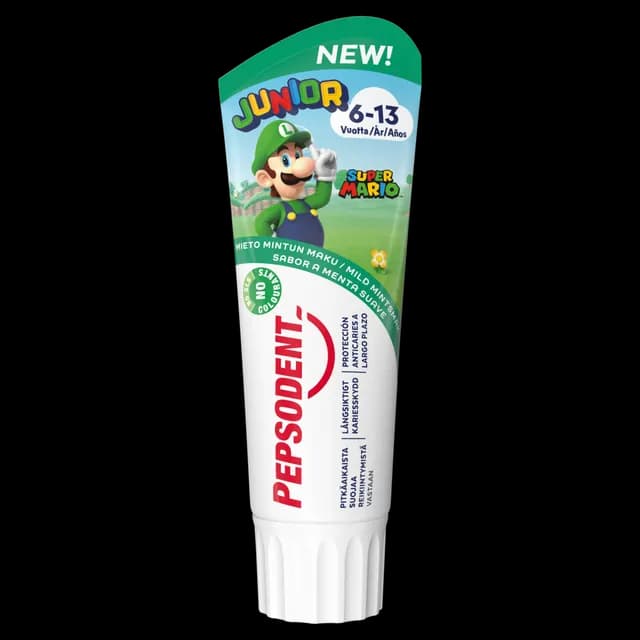 Pepsodent Tandkräm Junior 6-13 år Mild Mint 75 ml