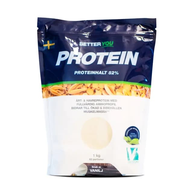Better You Ärt & havreprotein Vanilj 1 kg