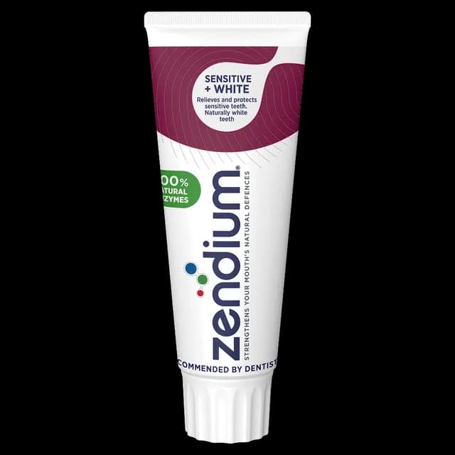 Zendium Tandkräm Sensitive + White 75 ml