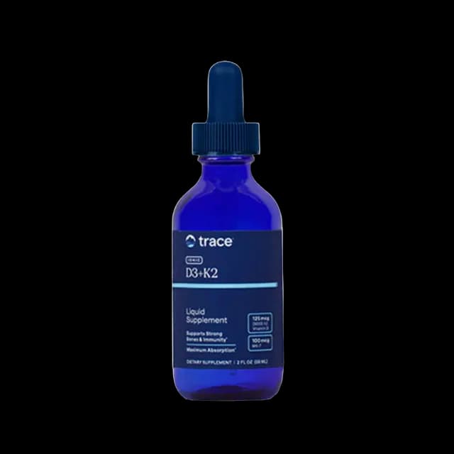 Trace Minerals Ionic D3 + K2 Drops 59 ml