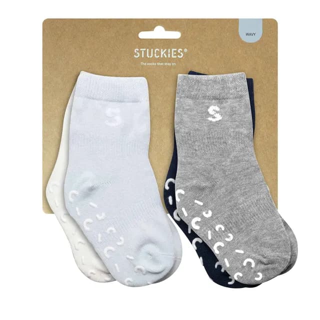 Stuckies Wavy 25/27 3-4 år 4-pack