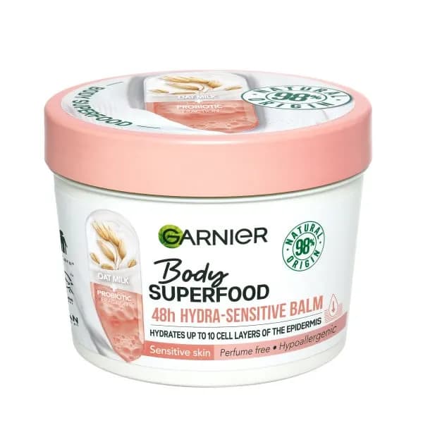 Garnier Body Superfood Hypoallergenic Body Cream with Oat Milk 380 ml