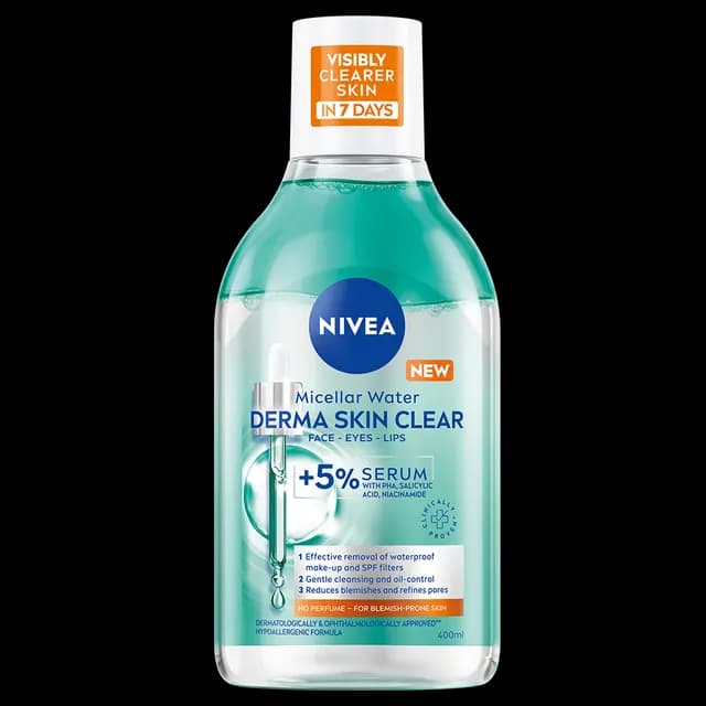 NIVEA Micellärt Vatten Derma Skin Clear Micellar Water 400 ml