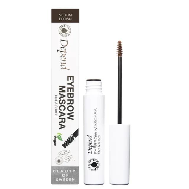 Depend Eyebrow Mascara Tint & Shape Med Brown 2,5 ml