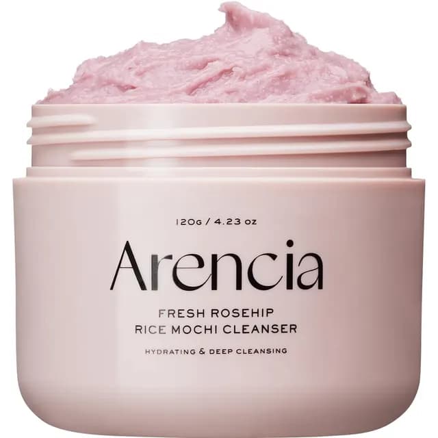Arencia Fresh Rosehip Rice Mochi Cleanser 120 g