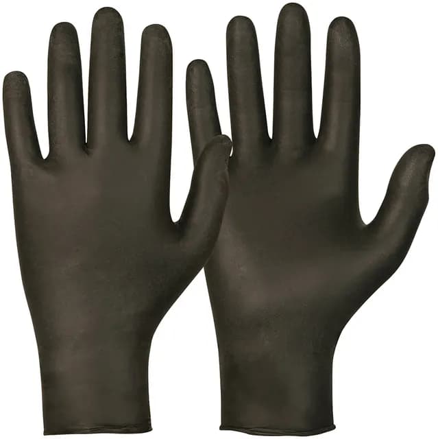 Millu Nitrilhandske Svart M 100 st