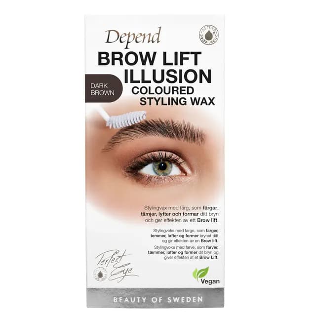 Depend Brow Lift Illusion Styling Wax Dark Brown 5 g