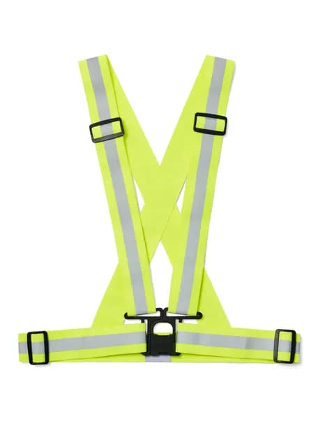 Bookman Urban Visibility Reflective Cross Belt Fluorescent Yellow