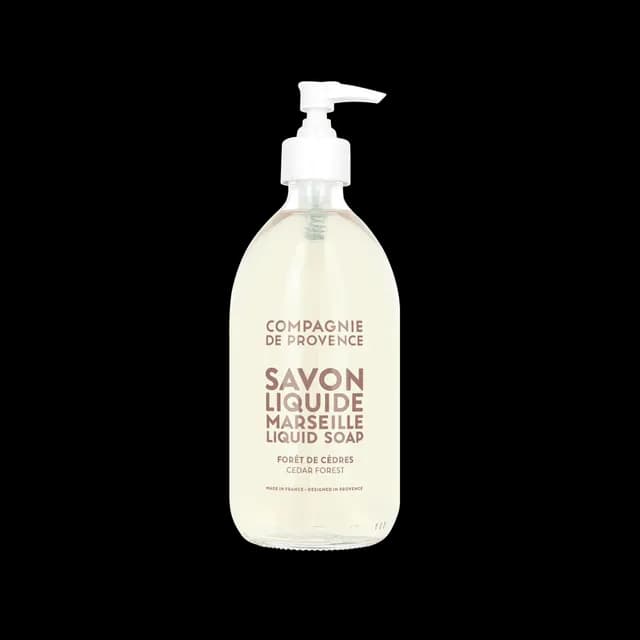 Compagnie De Provence Liquid Marseille Soap Cedar Forest 495 ml
