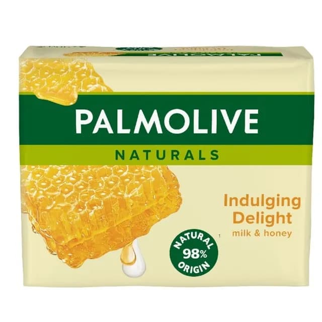 Palmolive Hårdtvål Milk & Honey 4 st