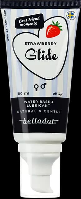 Belladot Lubricant Strawberry Water Based 80 ml
