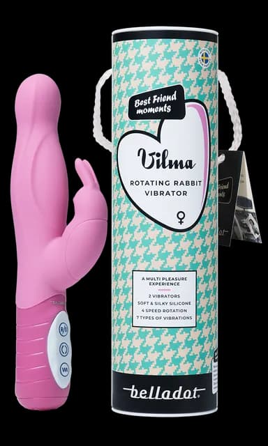 Belladot Vilma Roterande Rabbit-Vibrator