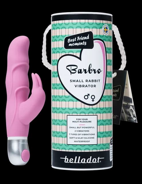 Belladot Barbro Liten Rabbit-Vibrator Rosa